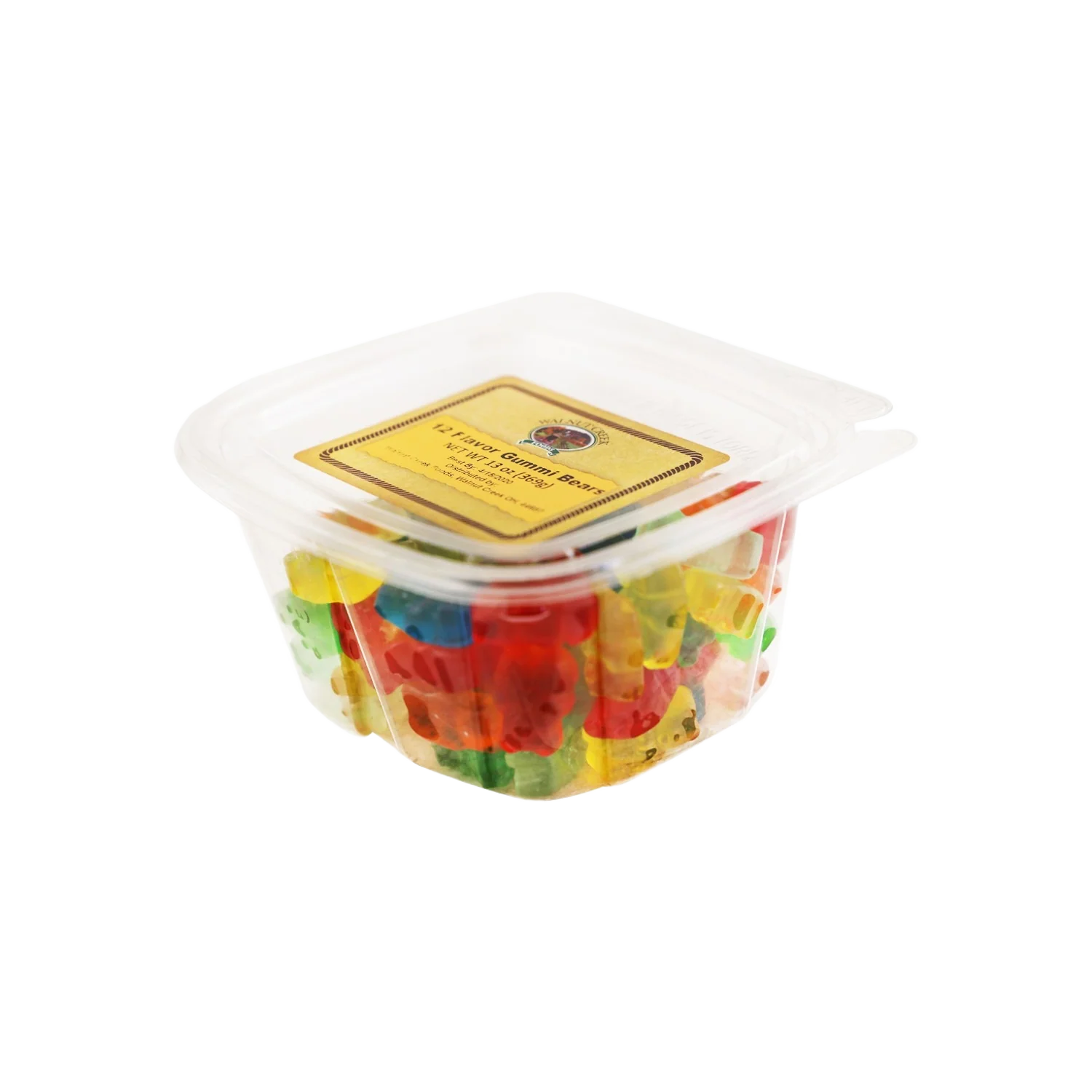 Artisan Walnut Creek Tub of Assorted Gummy Bears 13 oz. Exclusive