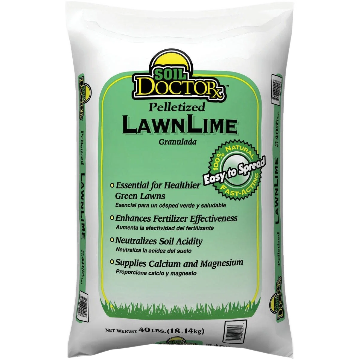 Versatile Central Farm Garden Pelletized Soil Conditioner with Dolomitic Lime 40 lb. Durable
