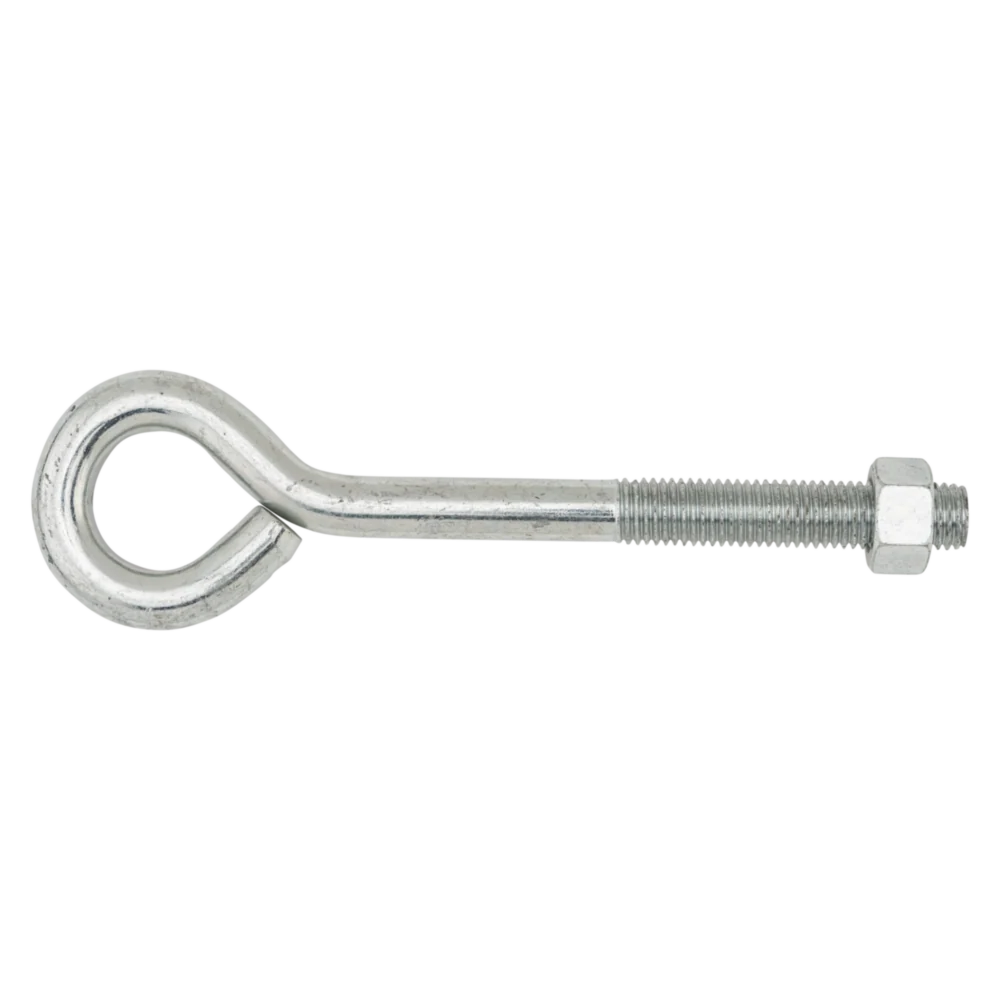 Secure National Hardware 3 4 x 10 Zinc Eye Bolt with Hex Nut High-Performance