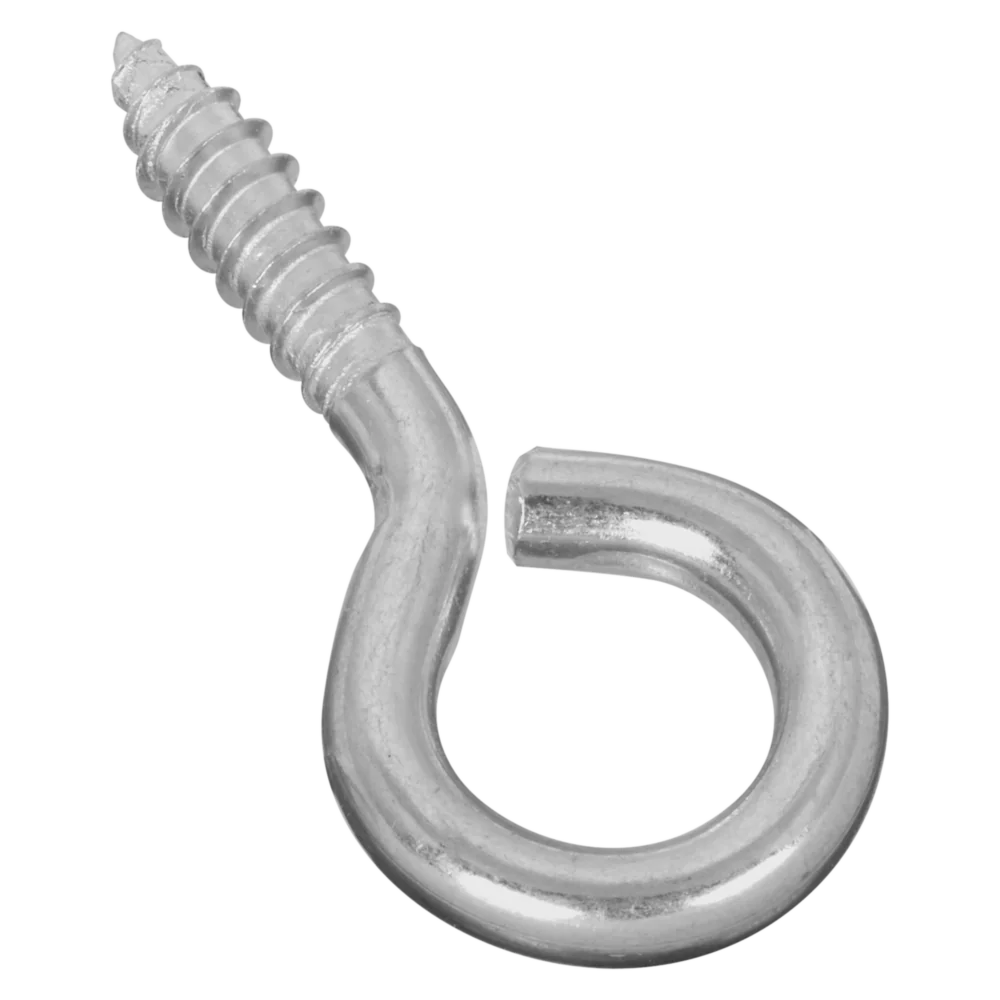 Original National Hardware 2 Zinc Large Screw Eye 2 Ct. Proven