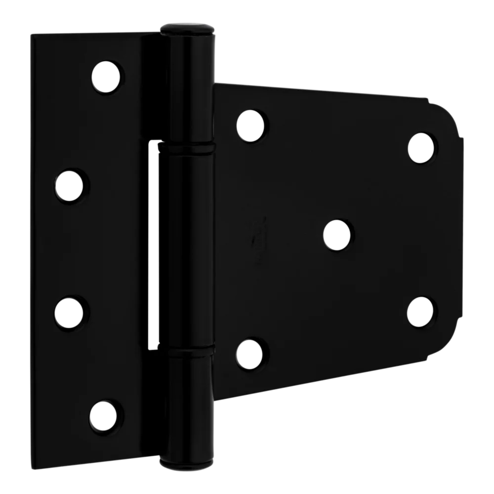 Authentic National Hardware 3-1 2 Black Extra Heavy Gate Hinge High-Performance
