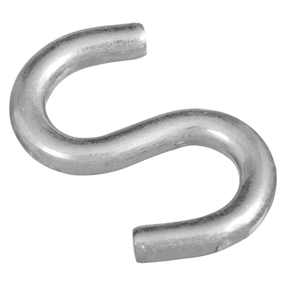 Sustainable National Hardware 2 Zinc Heavy Open S Hook 2 Ct. High-Performance
