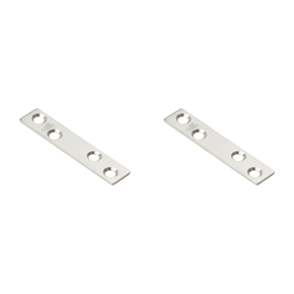Practical National Hardware 5 8 Stainless Steel Mending Brace 2-Count Fine