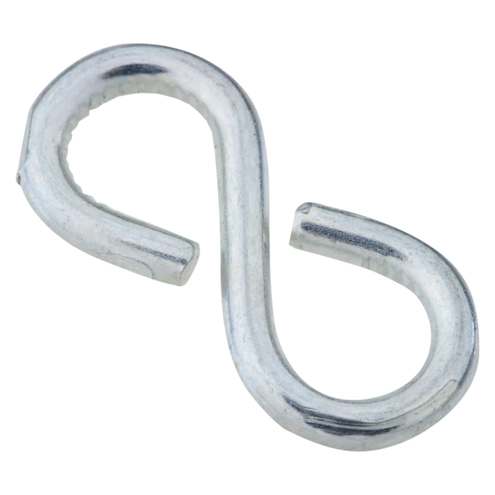 Specialty National Hardware 1-1 8 Zinc Light Closed S Hook 6 Ct. Long-Lasting