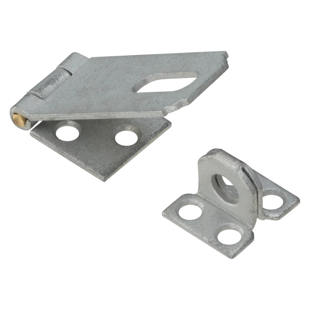 Professional National Hardware 2-1 2 Galvanized Non-Swivel Safety Hasp Premium