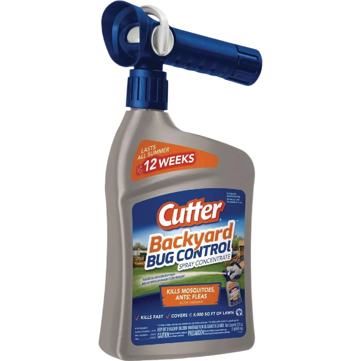 Soft Cutter Backyard Bug Control Mosquito Killer Hose End 32 oz. Minimalist