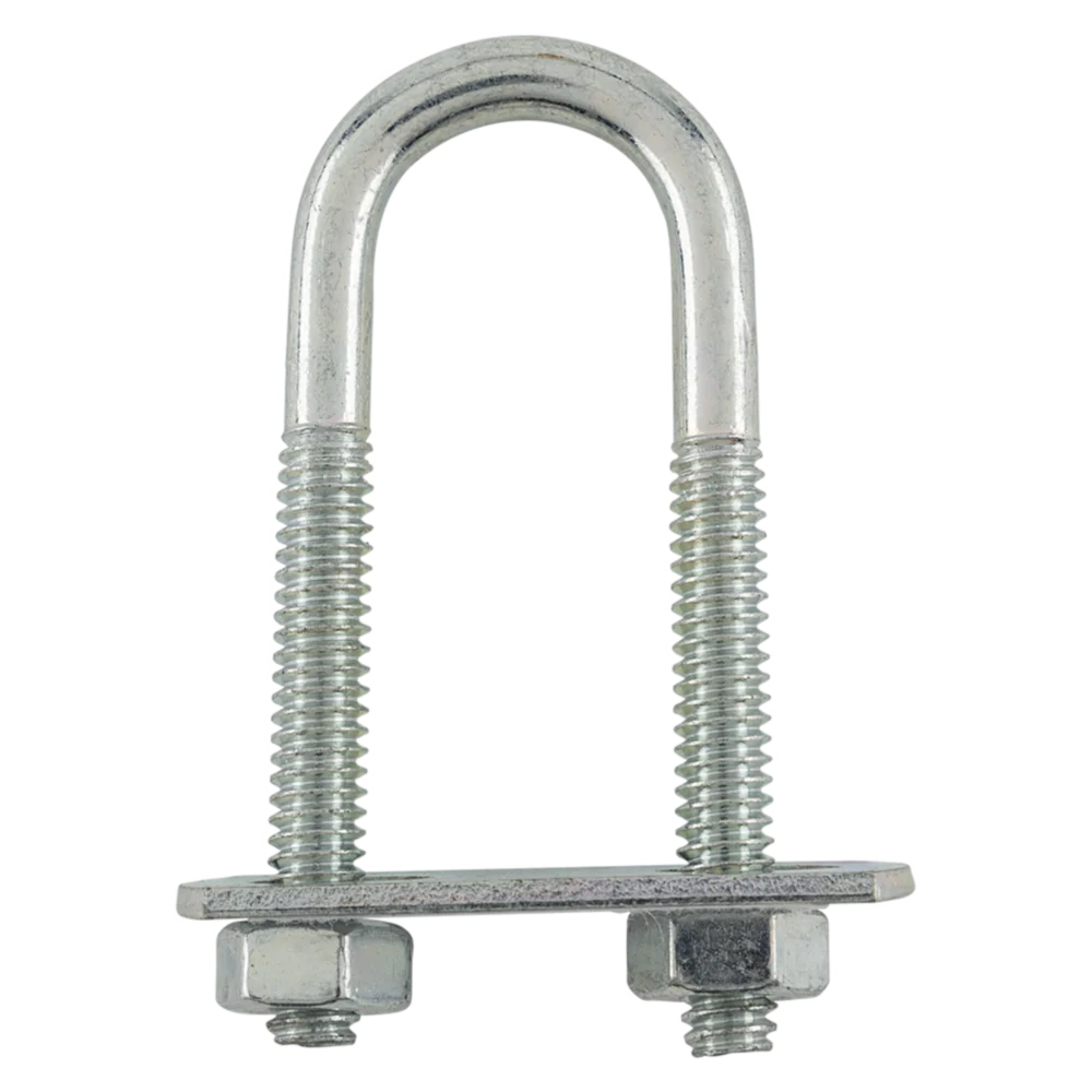 Traditional National Hardware 1 4 x 3 4 x 2-1 2 Zinc Round U Bolt Versatile