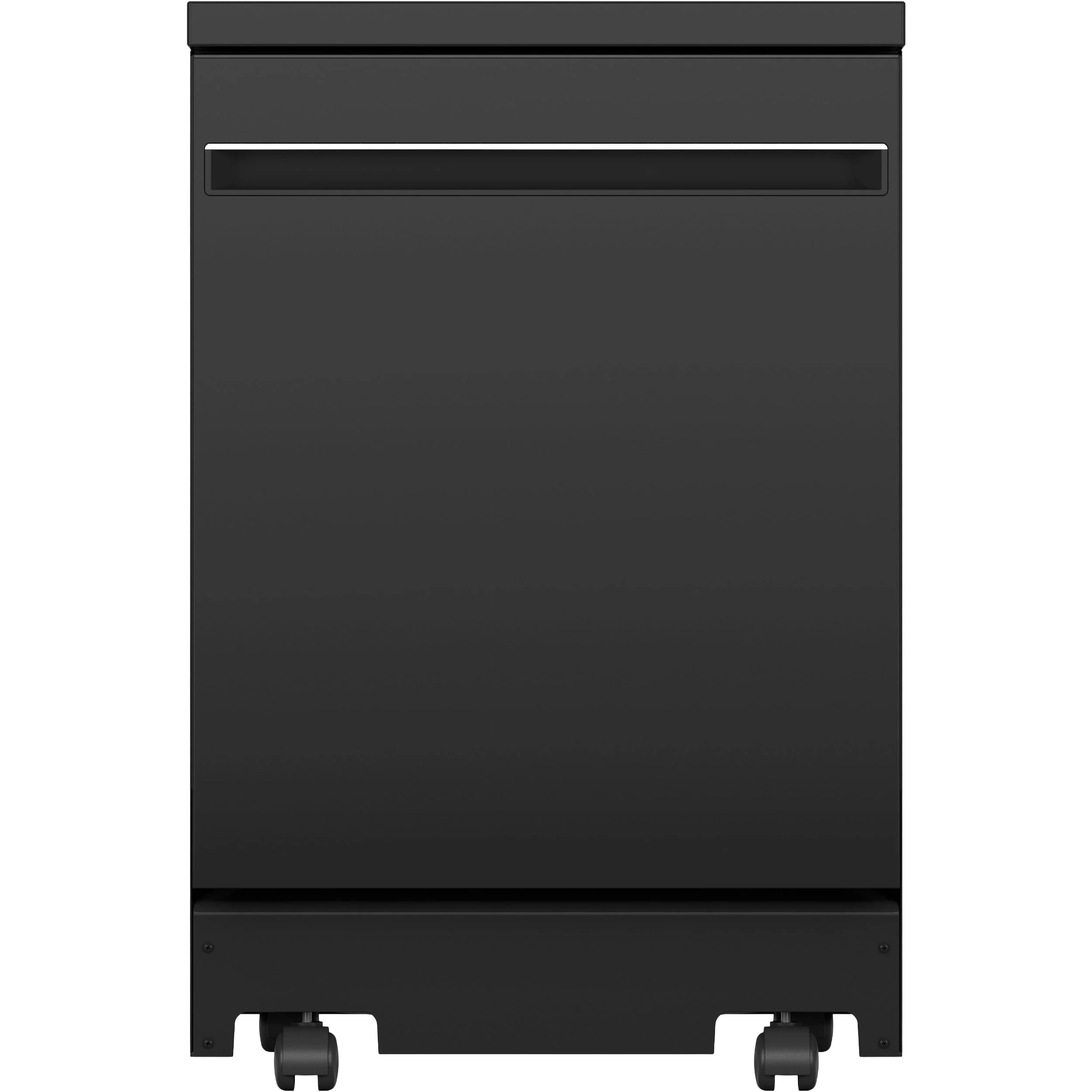 Soft GE® ENERGY STAR® 24 Stainless Steel Interior Portable Dishwasher with Sanitize Cycle Responsible