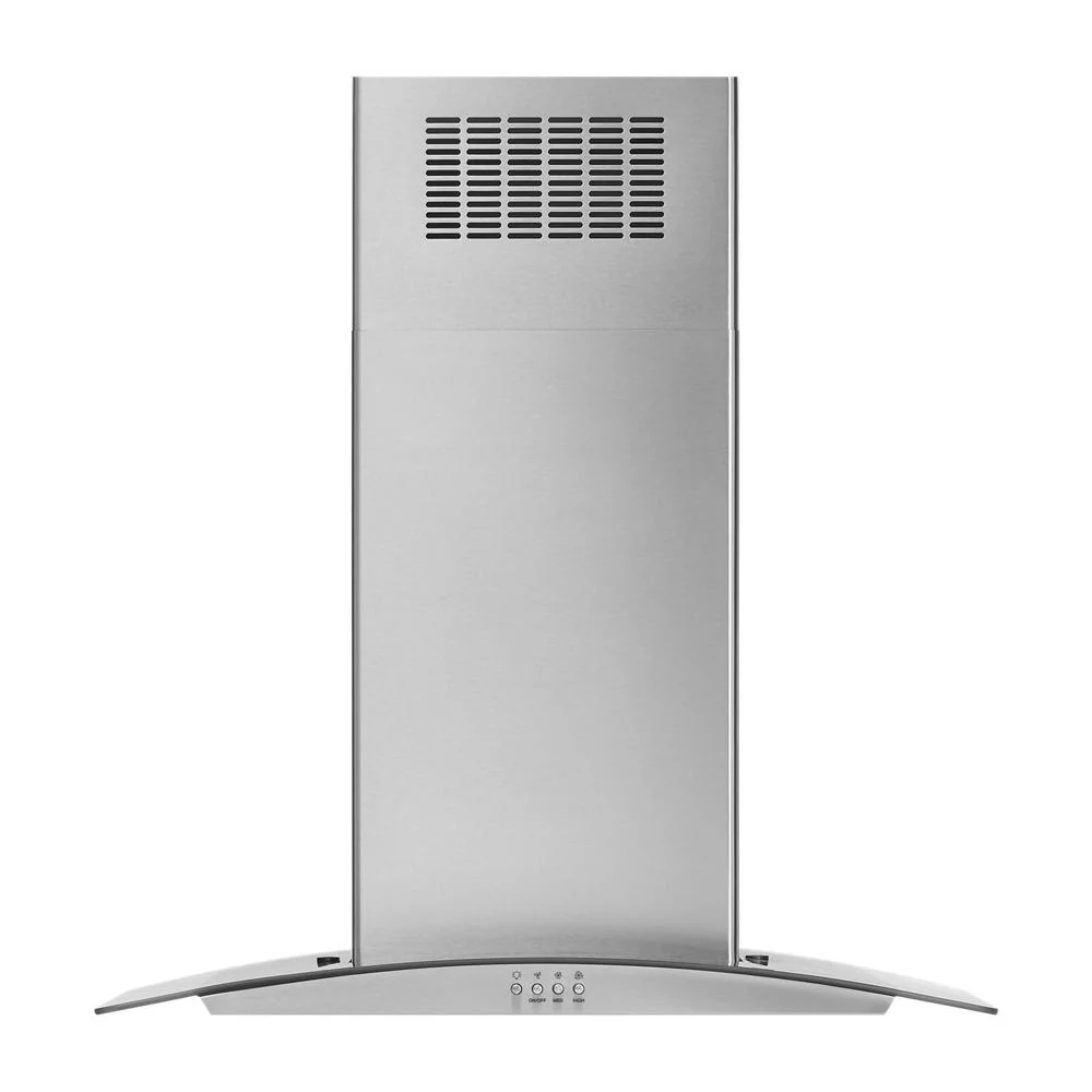 Selected 30 Curved Glass Island Mount Range Hood Relaxed
