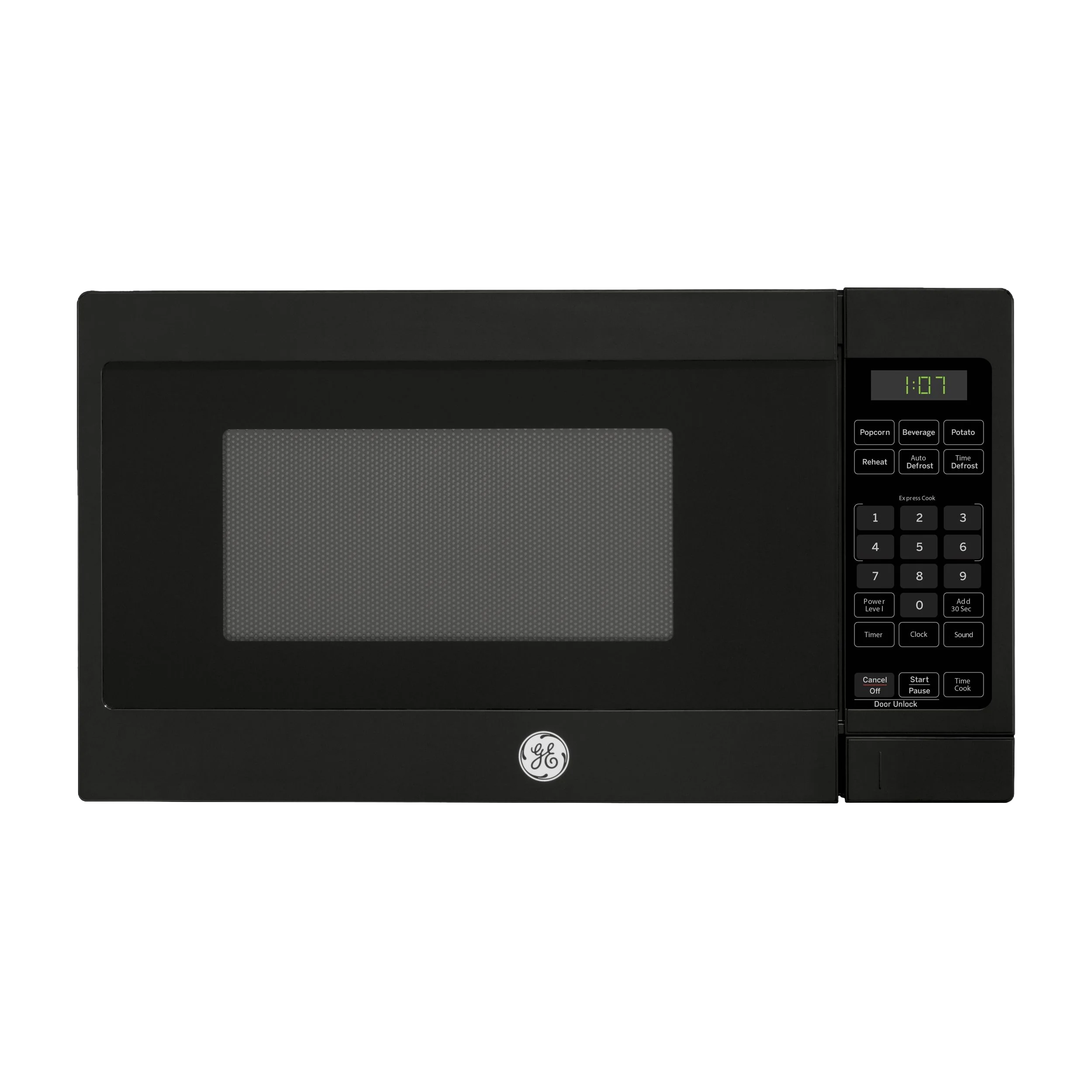 Natural GE® 0.7 Cu. Ft. Capacity Countertop Microwave Oven Trendy