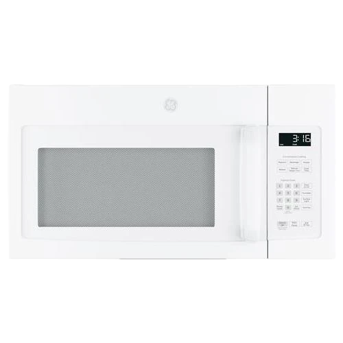High-Grade GE® 1.6 Cu. Ft. Over-the-Range Microwave Oven with Recirculating Venting Fine