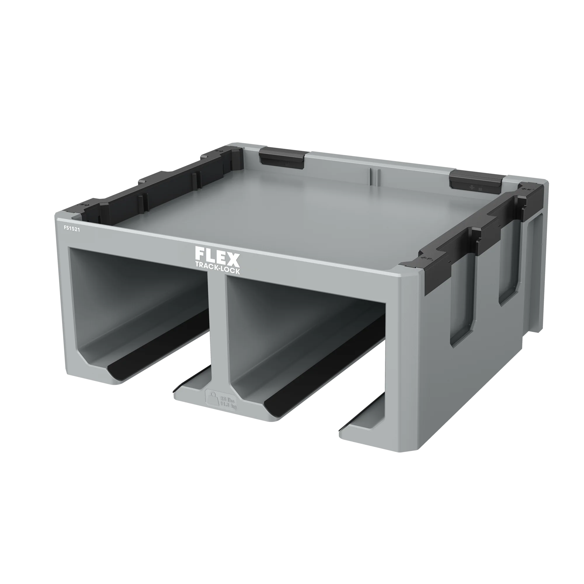 Solid FLEX TRACK LOCK™ Tool Rack Premium