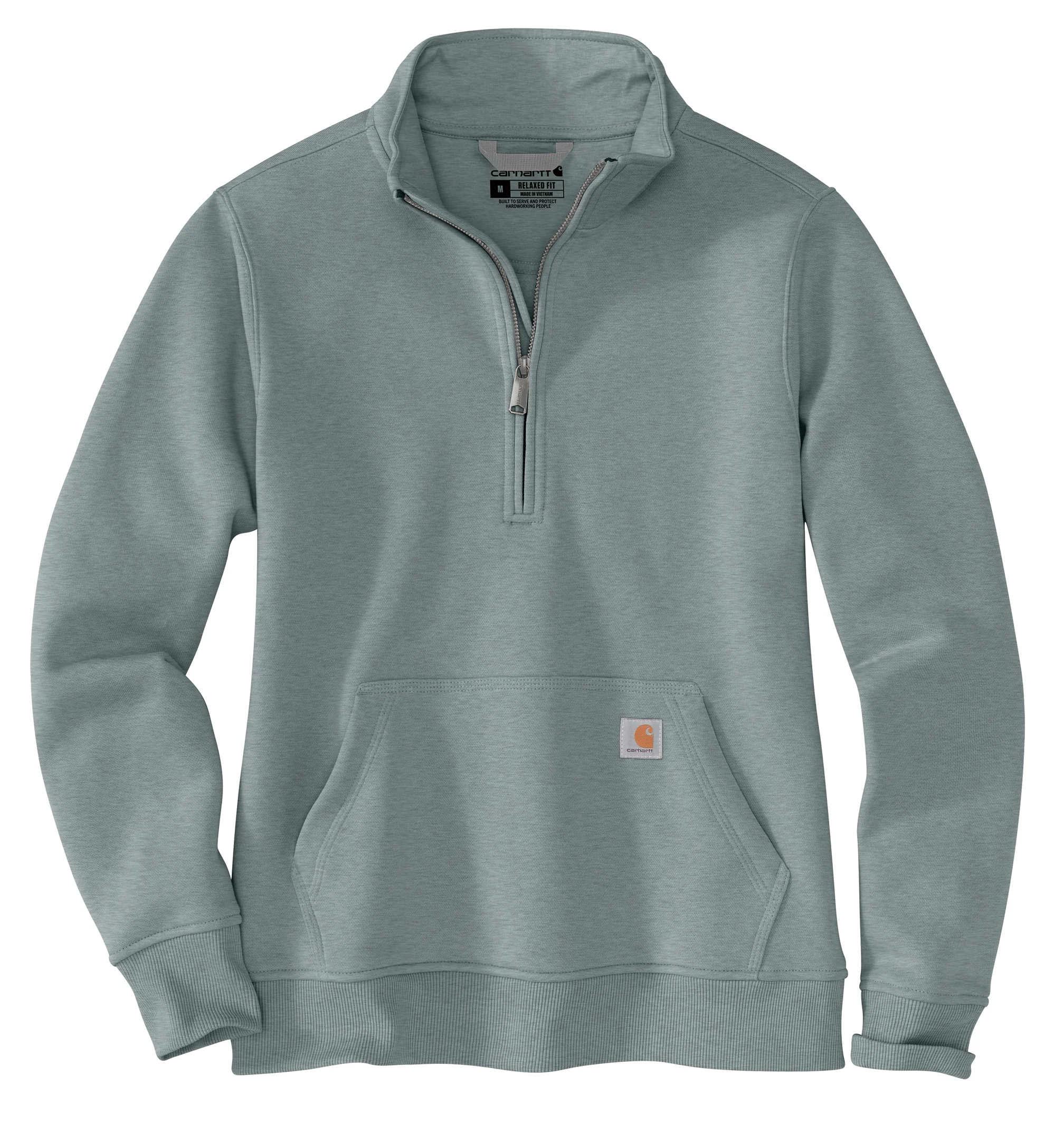 Natural Carhartt Women’s Clarksburg Quarter-Zip Sweatshirt Secure