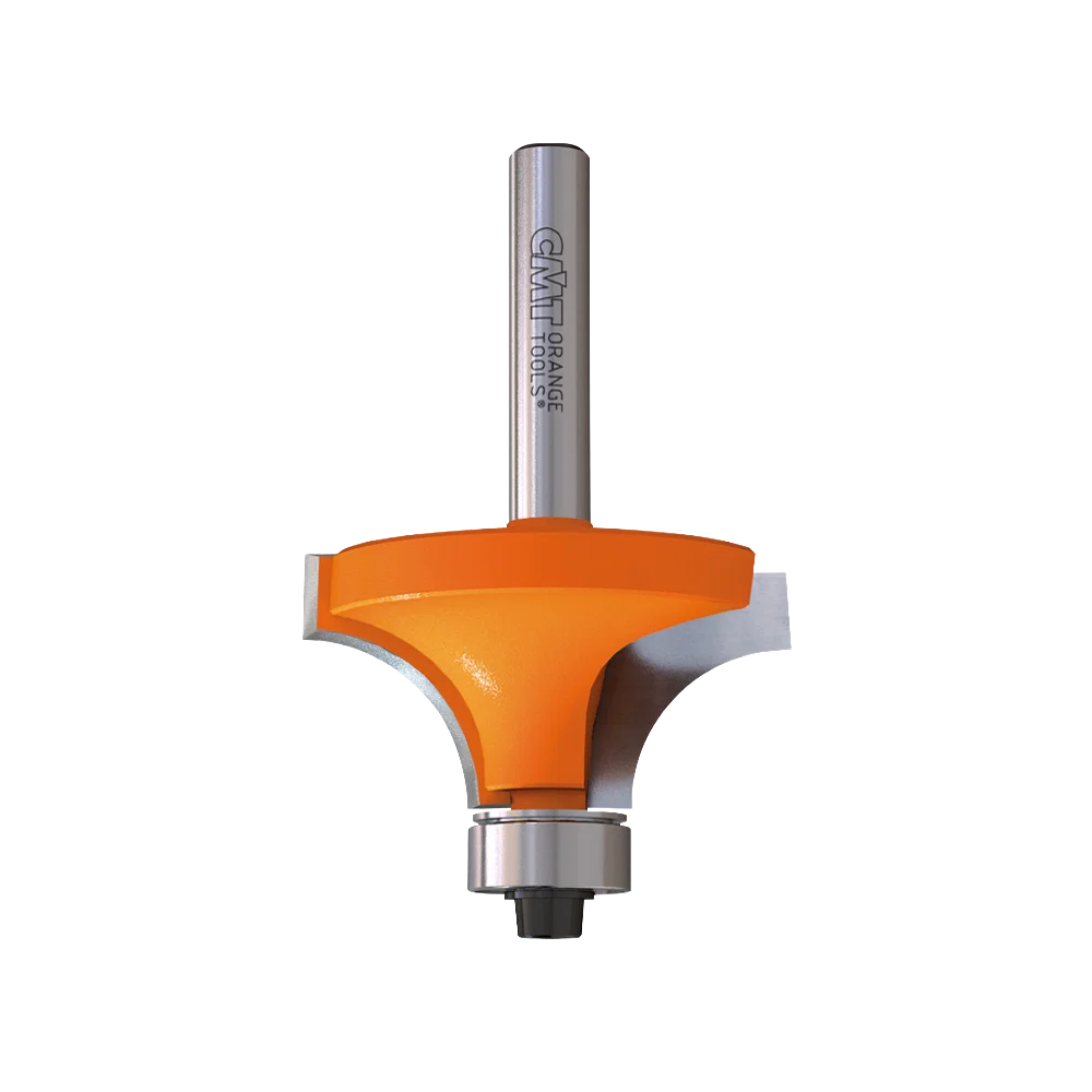 Functional CMT Orange Tools 7 8 x 1 2 Roundover Bit With Bearing 1 4 Shank Easy-to-Use