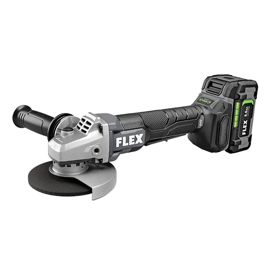 Crafted FLEX 5 Variable Speed Angle Grinder w Paddle Switch Kit Soft