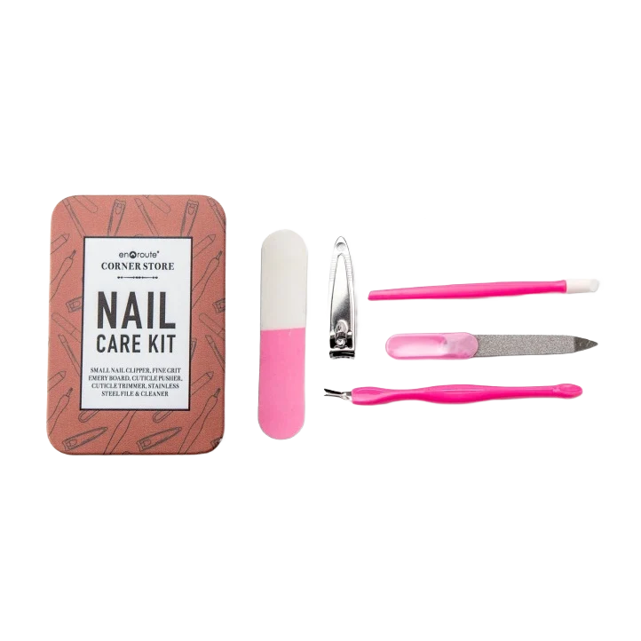 Crafted En Route Corner Store Nail Kit in Tin Case Set of 5 Dependable