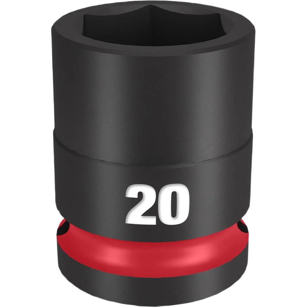 Healthy Milwaukee SHOCKWAVE™ Impact Duty™ 1 2 Drive 20-mm 6 Point Socket Exceptional