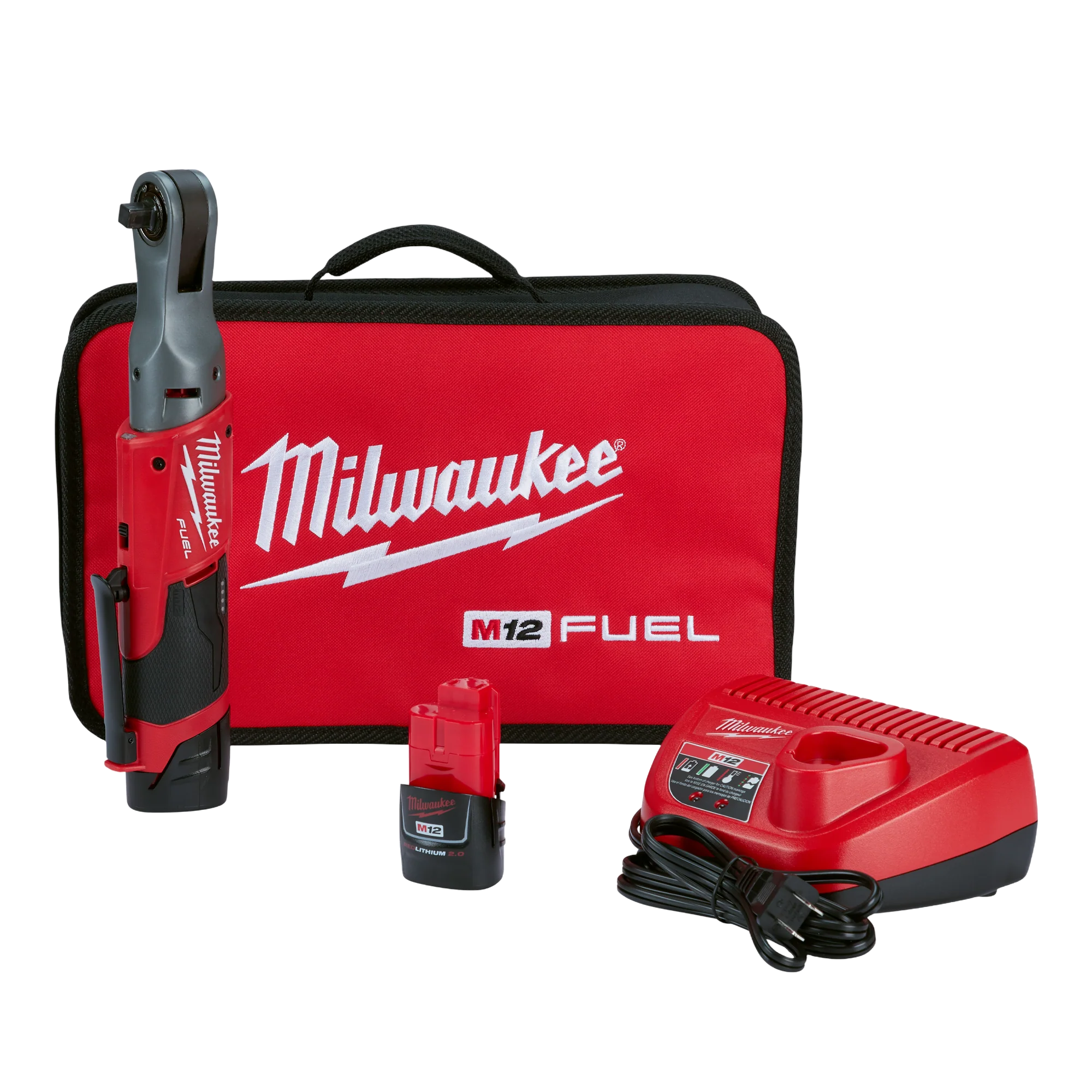 Specialty Milwaukee M12 FUEL™ 3 8 Ratchet 2 Battery Kit User-Friendly