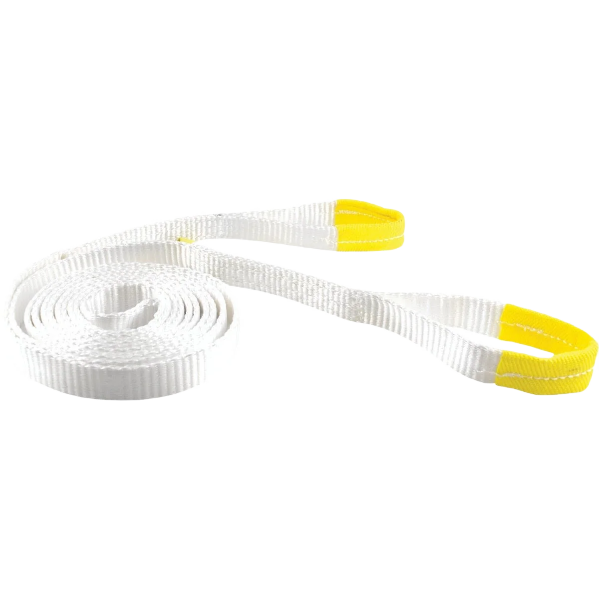 Classic Erickson 1 In. x 15 Ft. 3750 Lb. White Recovery Tow Strap High-End