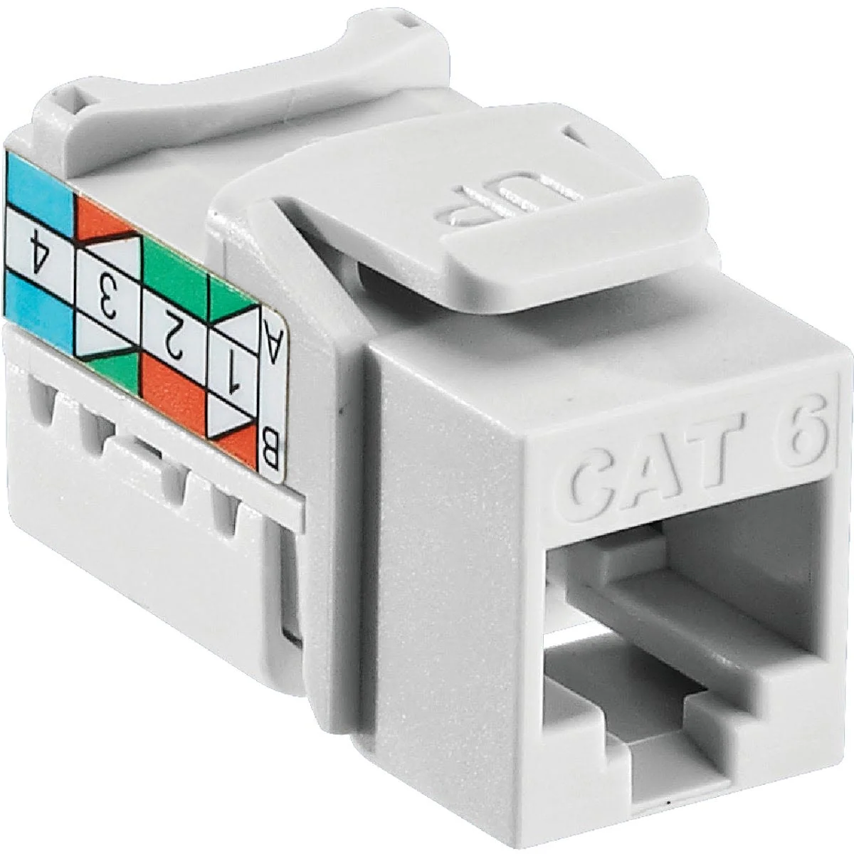 Clean Leviton Cat-6 Connector Jack Stylish