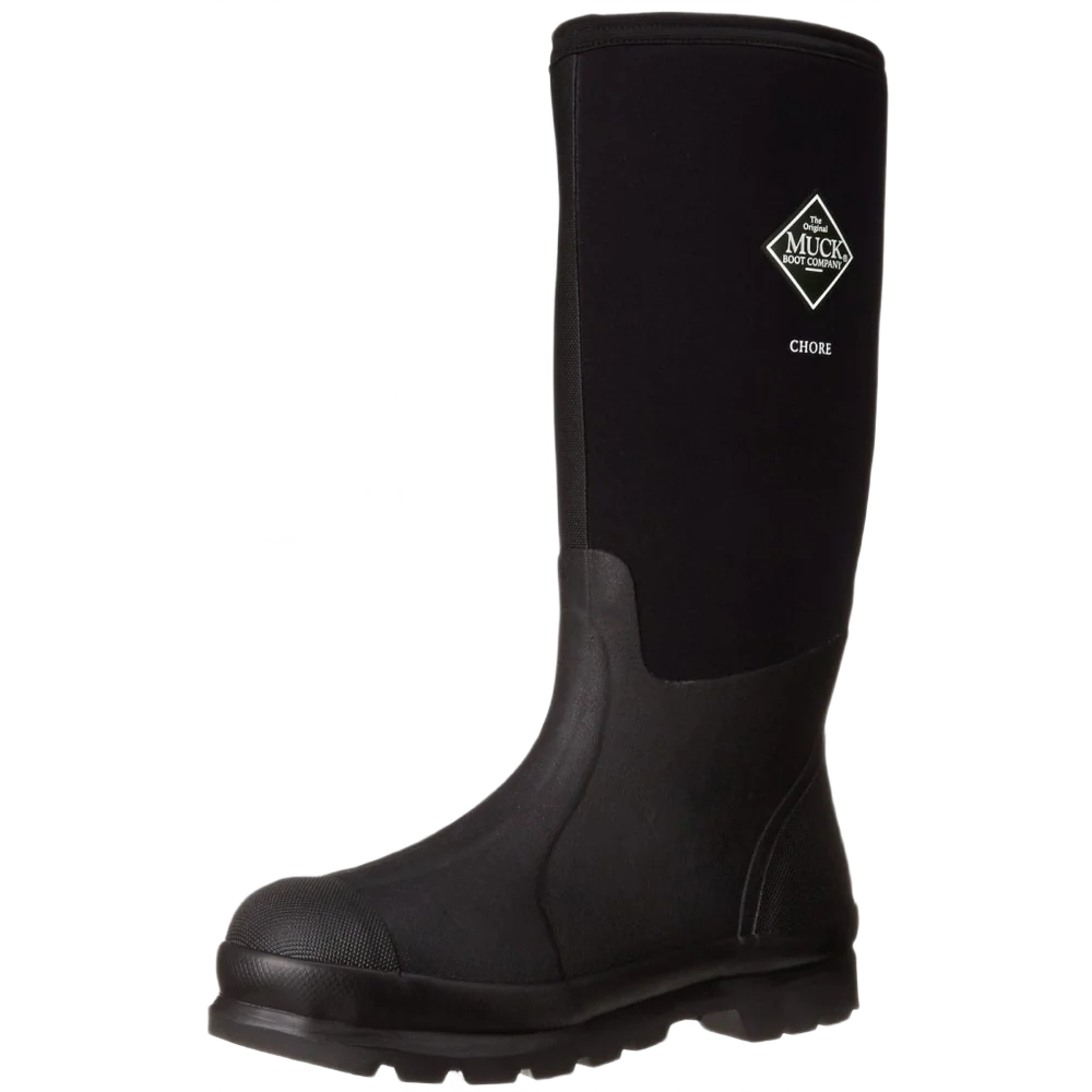 Optimized Muck Black Chore Tall Boots Size M11-W12 Excellent