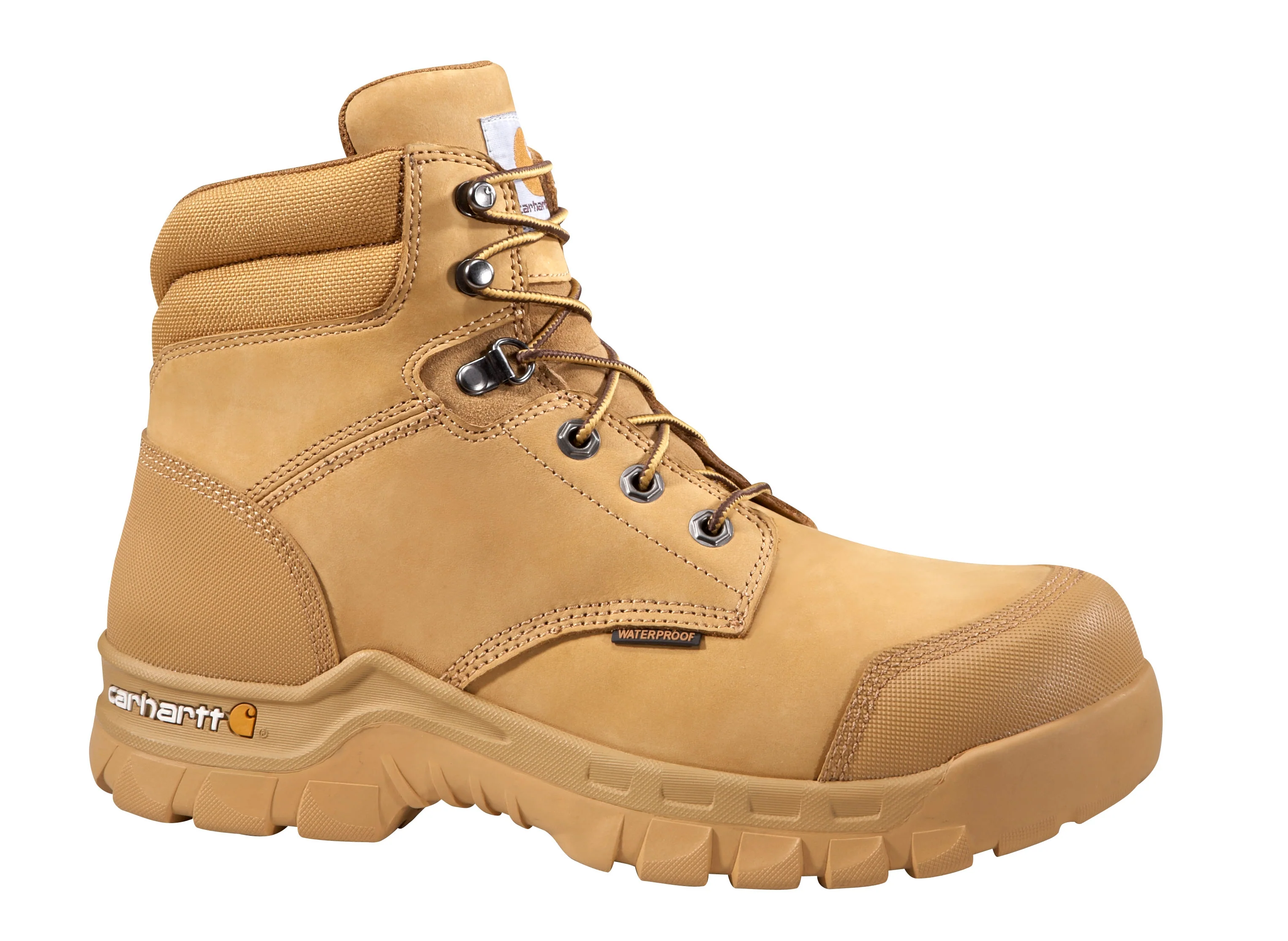Casual Carhartt Men’s Rugged Flex Wheat Nubuck Waterproof Work Boots Size 13W Modern