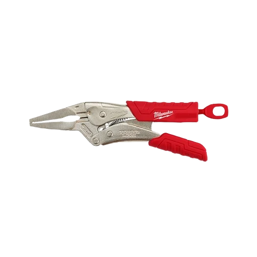 Traditional Milwaukee TORQUE LOCK™ 6 Long Nose Locking Pliers w Grip Enhanced