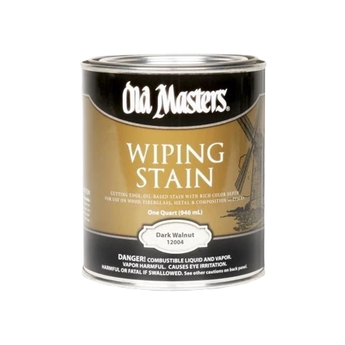 Advanced Old Masters Dark Walnut Oil Base Wiping Stain Quart Optimized