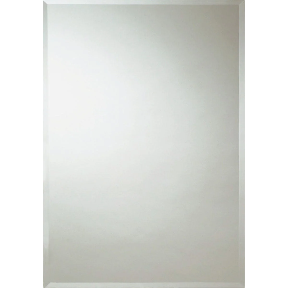 Crafted Renin Frameless Beveled Edge Wall Mirror 24 x 30 in. High-Grade