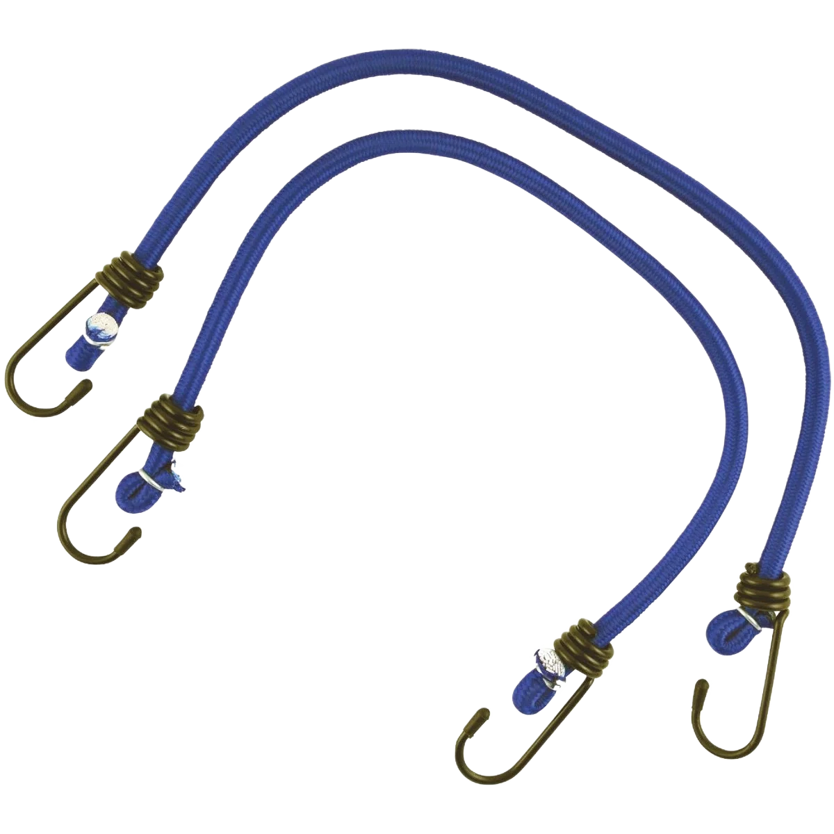 Next-Generation Erickson Vinyl Coated Steel Bungee Cord Set 9mm x 30 In. Minimalist