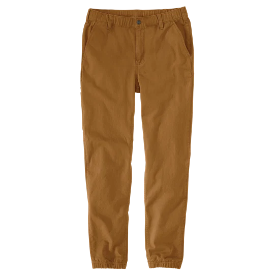 Prestigious Carhartt Men’s Short W38 Brown Rugged Flex® Relaxed Fit Canvas Jogger Pant Unique
