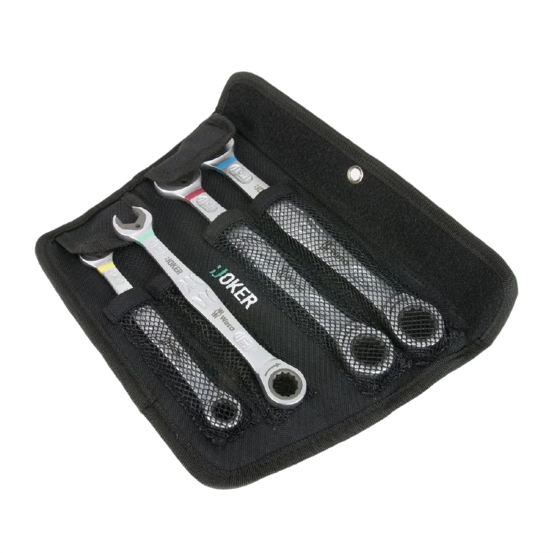 Flexible Wera Joker Metric Combination Wrench Set 4 Pieces Unique