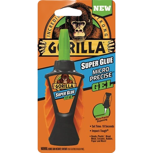 Pure Gorilla Micro Precise Super Glue 0.19 oz. Casual