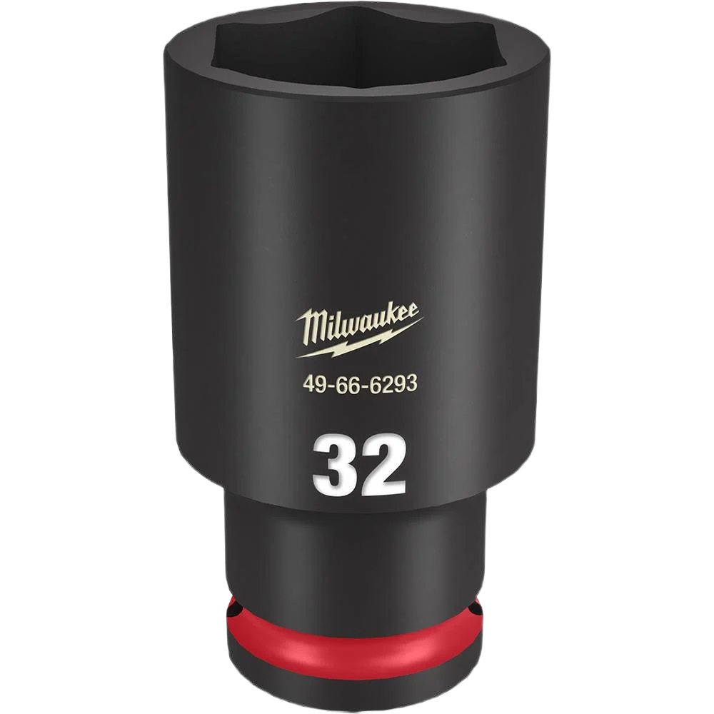 Casual Milwaukee SHOCKWAVE™ Impact Duty™ 1 2 Drive 32-mm Deep 6 Point Socket Crafted