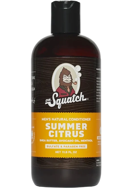 Eco-Friendly Dr. Squatch Summer Citrus Conditioner 11.5 oz. Excellent