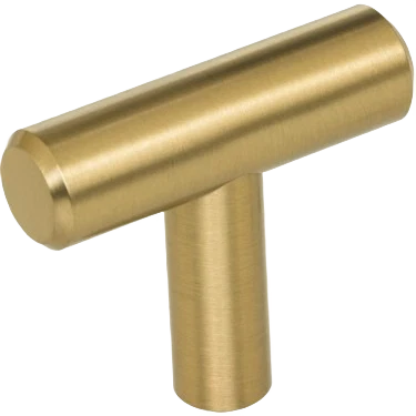 Lightweight Hardware Resources Naples T Knob Satin Bronze Trendy