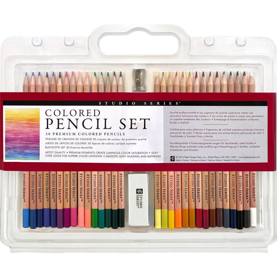 Casual Studio Series Colored Pencil Set 30-Pack Quality