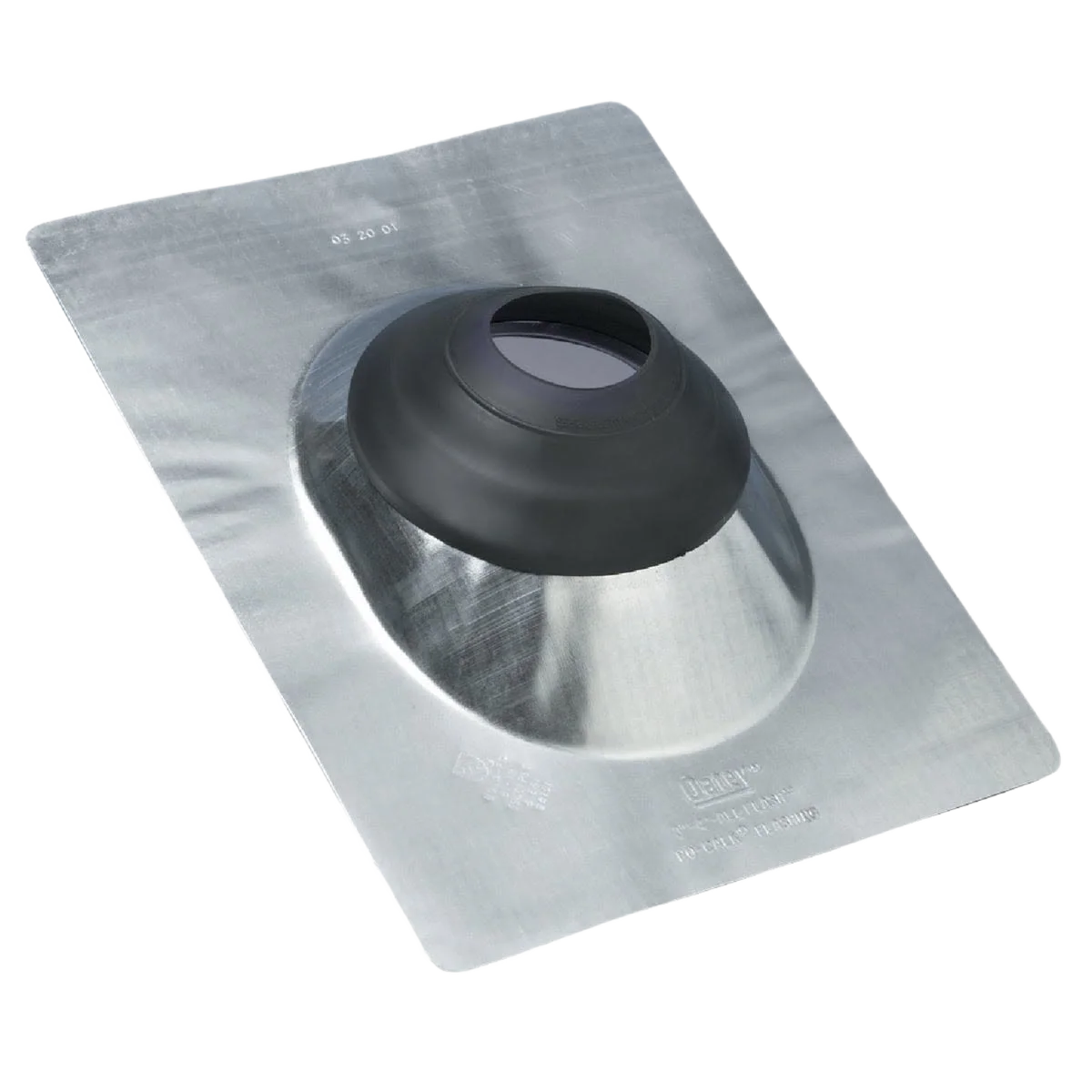 Expertly Made Oatey No-Caulk 3 In. Galvanized Base Pipe Flashing High-Performance