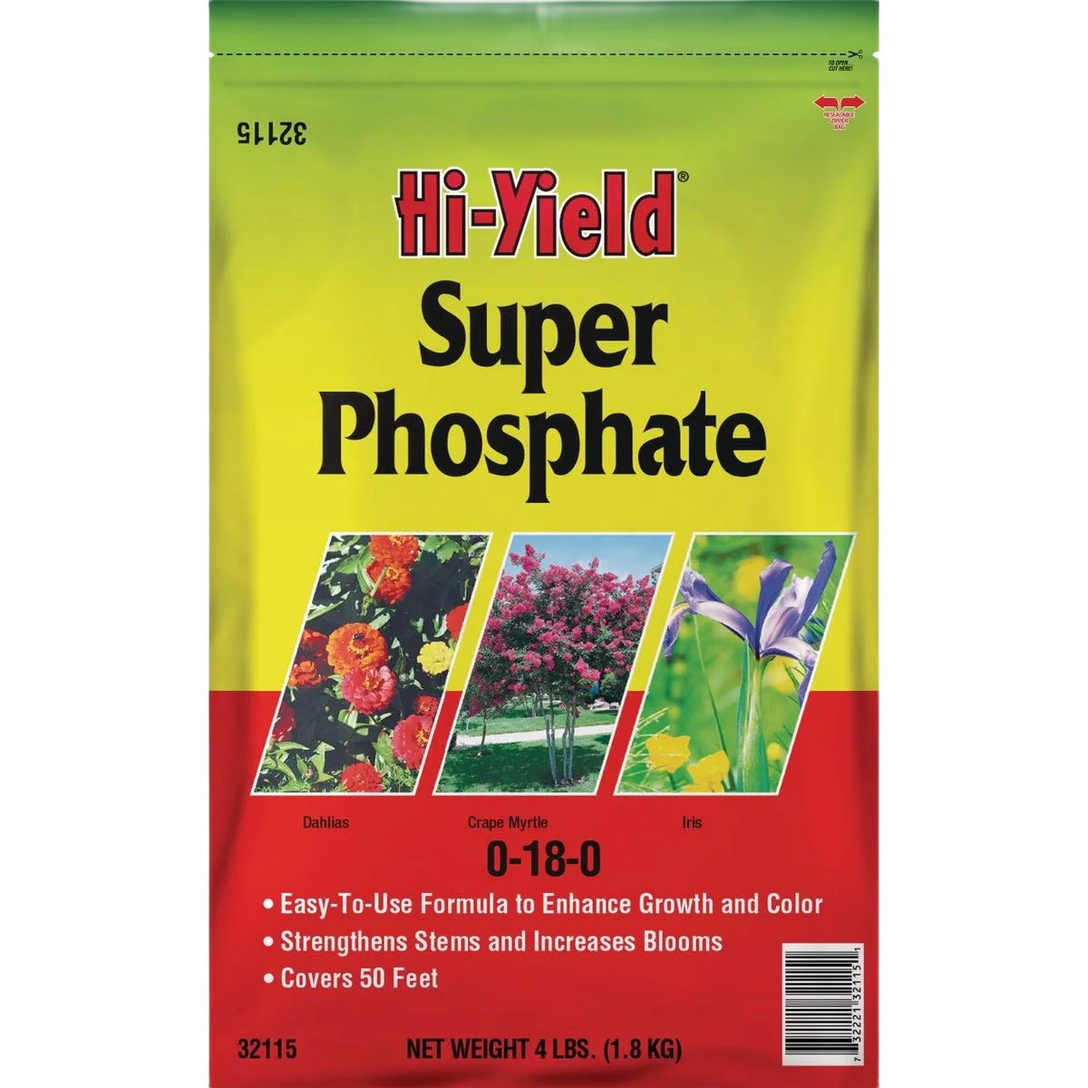 Exceptional Hi-Yield Super Phosphate Dry Plant Food 4 lb. Dependable