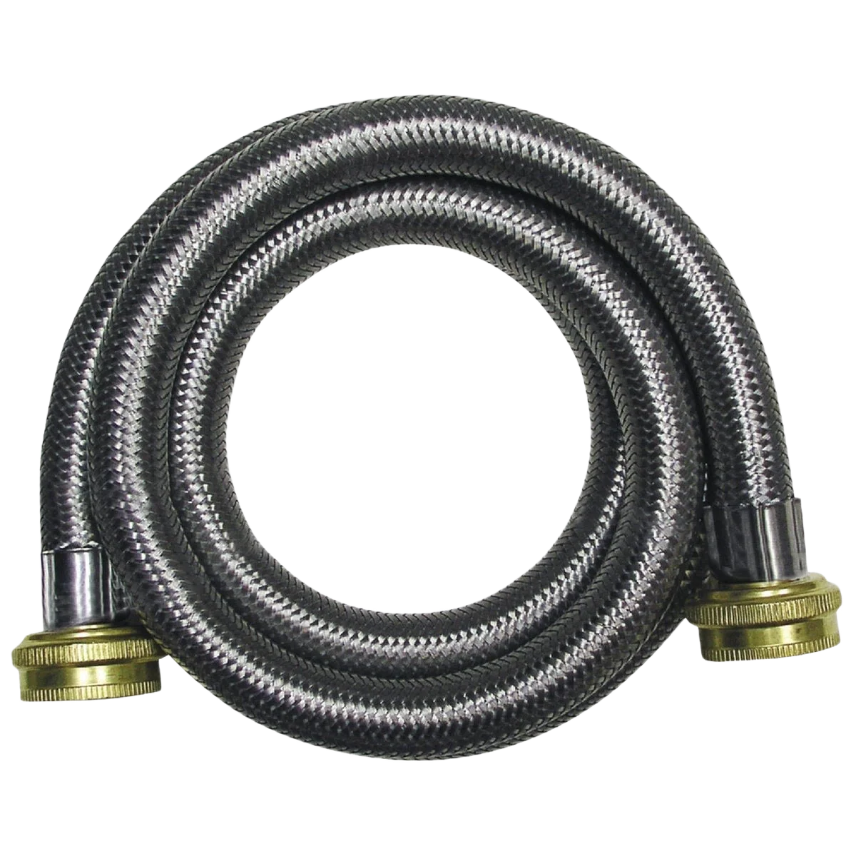 Elegant B K 6 Ft. Stainless Steel 125 PSI Washing Machine Hose 2-Pack Eco-Friendly