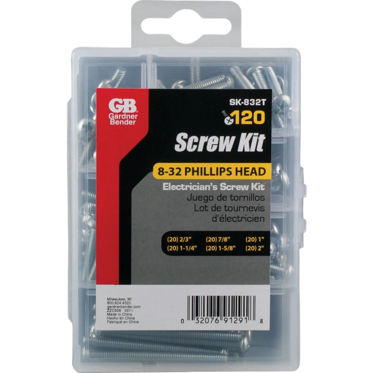 Exceptional Gardner Bender Round Head Electrician’S Screw Kit Minimalist