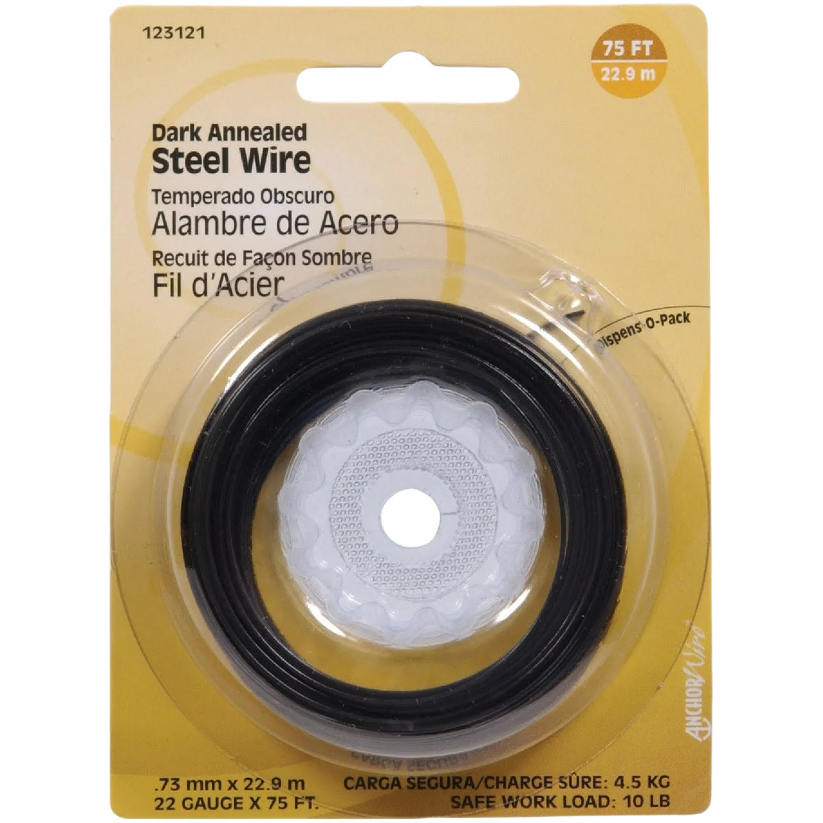 Minimalist Hillman 75 Ft. 22 Ga. Dark Annealed Steel General Purpose Wire Carefully Designed