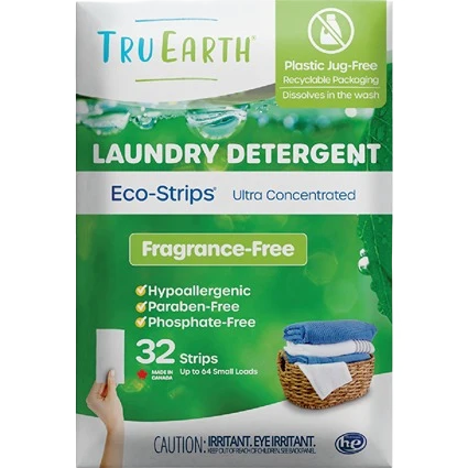 Classic Tru Earth Eco-Strips Fragrance Laundry Detergent Powerful