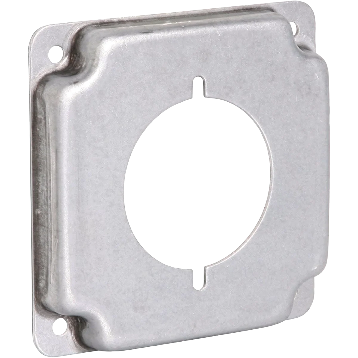 World-Class Southwire 2.156 In. Dia. Receptacles 4 In. x 4 In. Square Device Cover Advanced