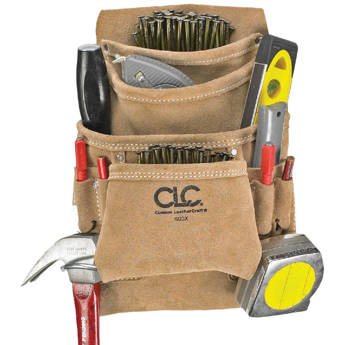 Sophisticated CLC Work Gear 10-Pocket Carpenter’s Nail Tool Bag Fashionable