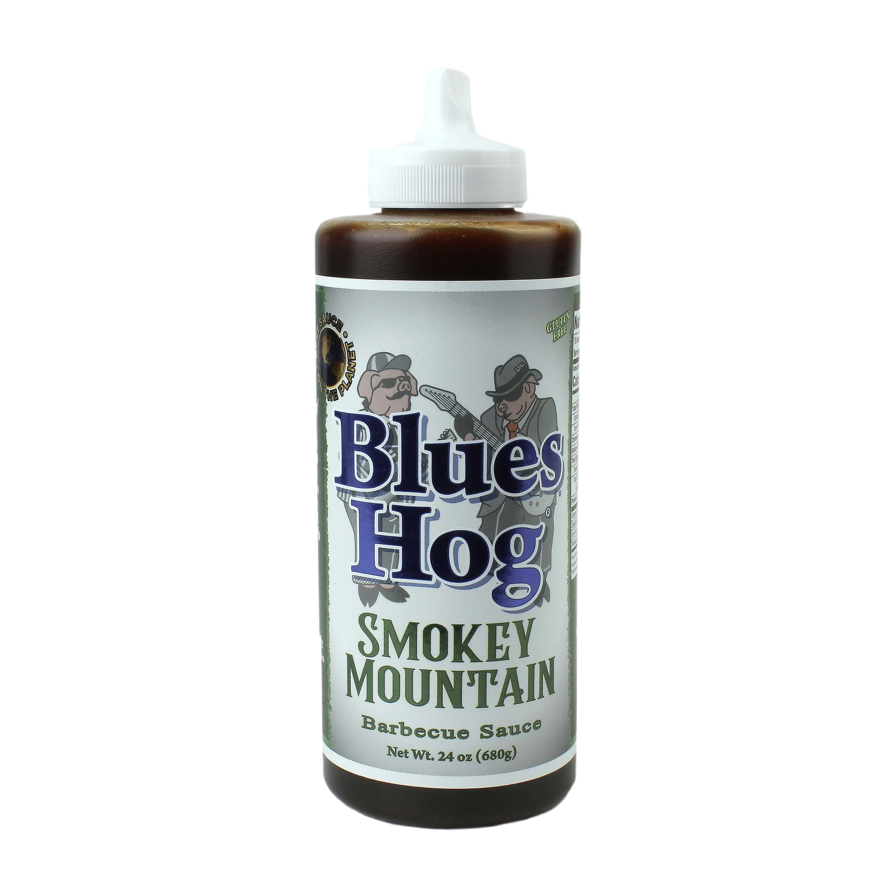 Genuine Blues Hog Smokey Mountain Gluten BBQ Sauce 24 oz. Artisan