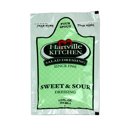 Stylish Hartville Kitchen Sweet and Sour Dressing 1.5 oz. Packets Case of 60 Breathable