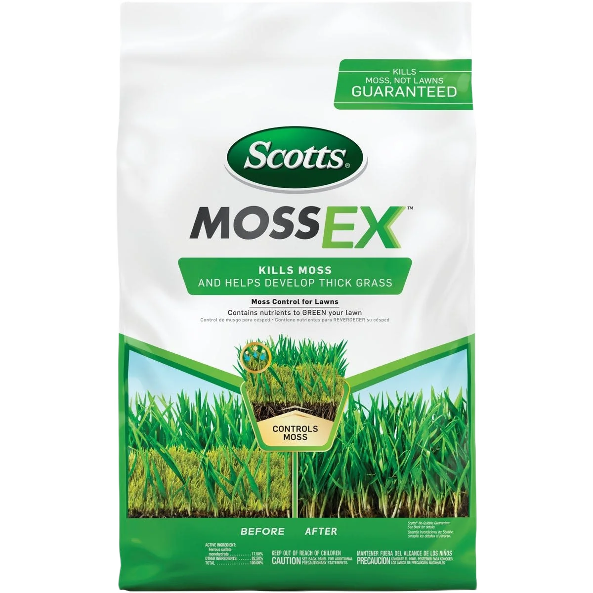Healthy Scotts MossEX Granules 18.37 lbs. Verified