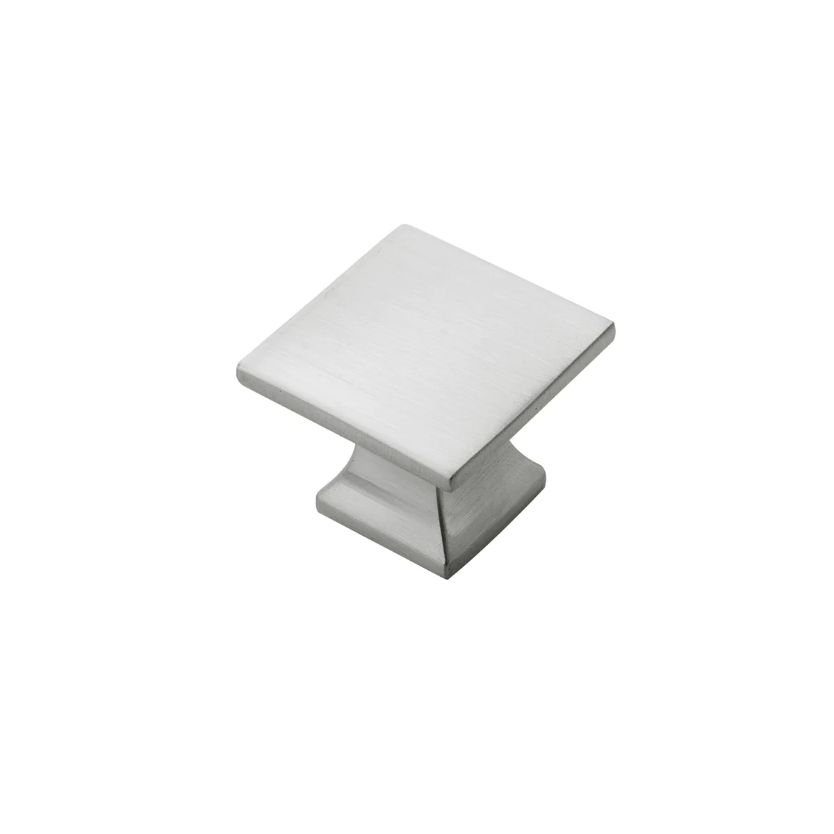 Soft Hickory Hardware 1-1 4 Satin Nickel Square Studio Knob Environmentally Friendly