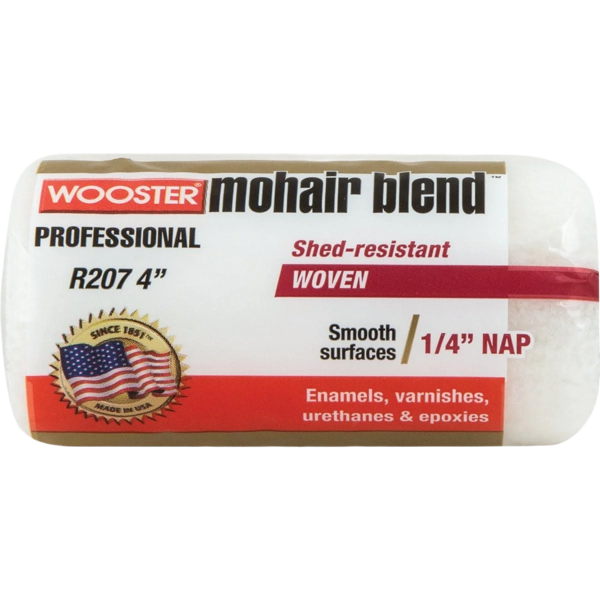 Official Wooster Mohair Blend Woven Fabric Roller Cover Next-Generation